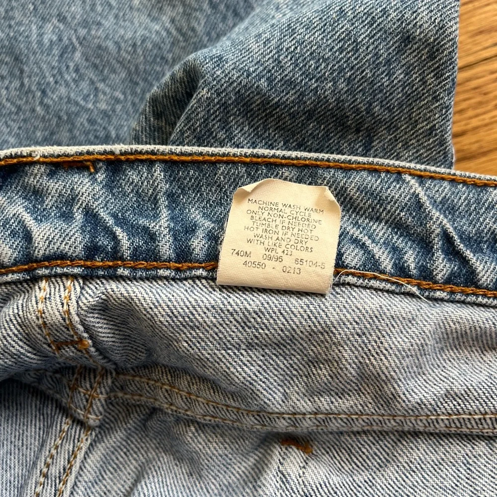 Vintage 40x32 Levi’s 550 Orange Tab relaxed fit tapered leg Jean bin3